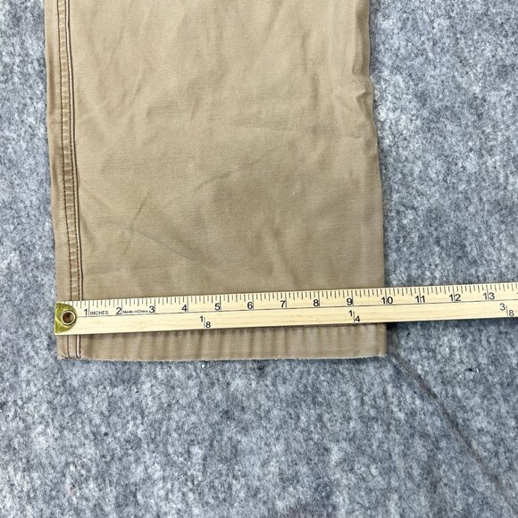 Polo Jeans Co Ralph Lauren Freighter Pants 34x32 Tan Cargo Utility Workwear USA - Picture 12 of 16